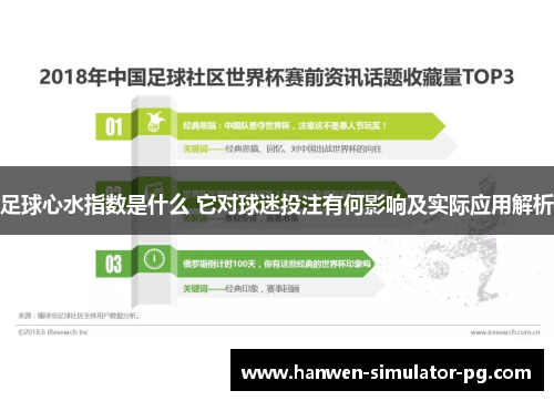 足球心水指数是什么 它对球迷投注有何影响及实际应用解析 足球心水指数是什么 它对球迷投注有何影响及实际应用解析