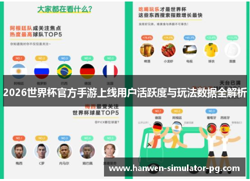2026世界杯官方手游上线用户活跃度与玩法数据全解析 2026世界杯官方手游上线用户活跃度与玩法数据全解析